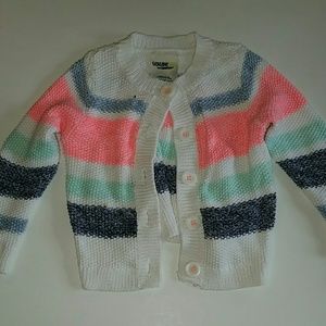 Girls button-up sweater
